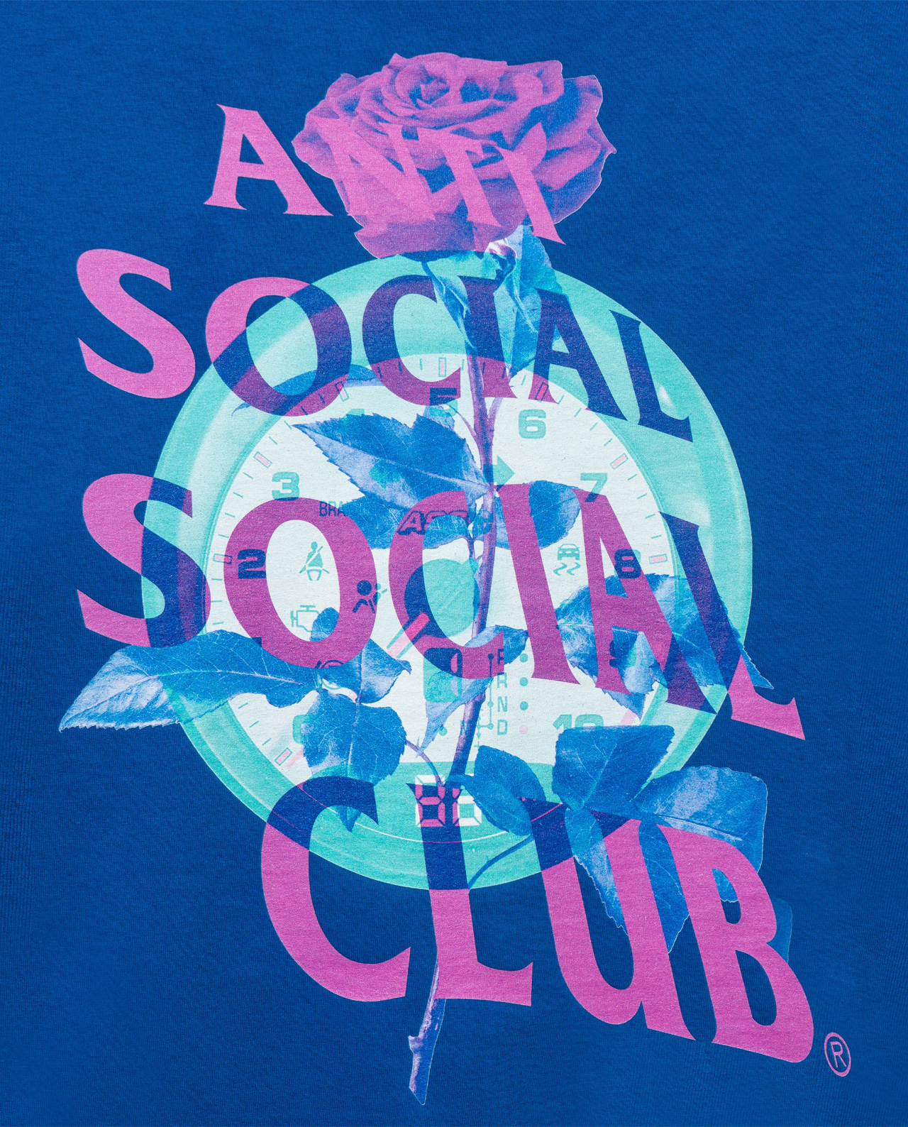 ANTISOCIALSOCIALCLUB OUT OF TIME (BLUE)