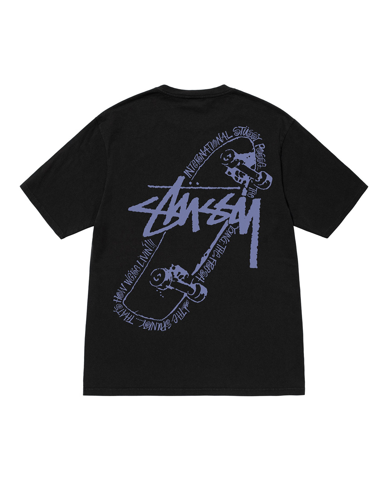 Stussy Skate Posse Pigment Dyed (Black)