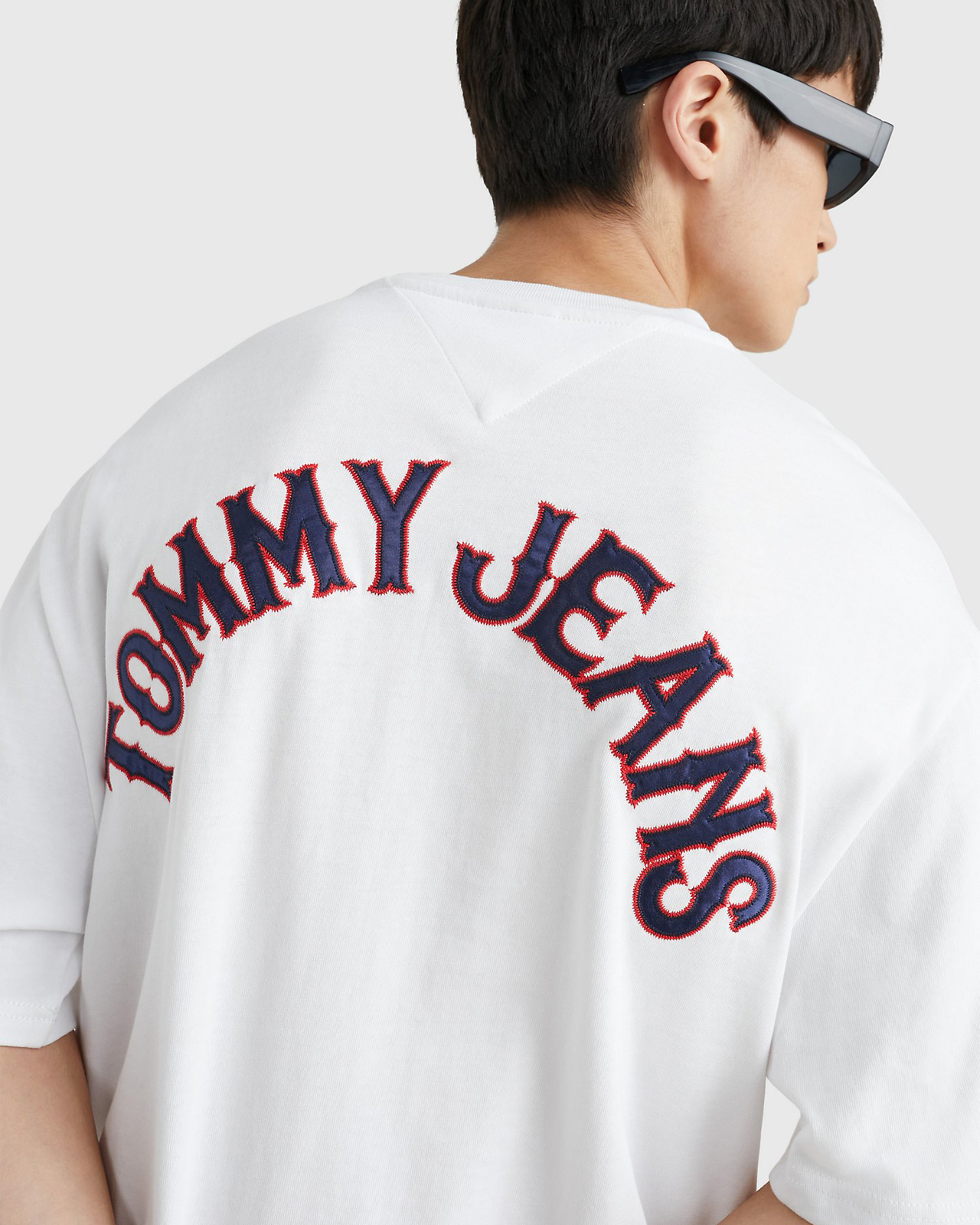 Tommy Jeans modern prep skater white